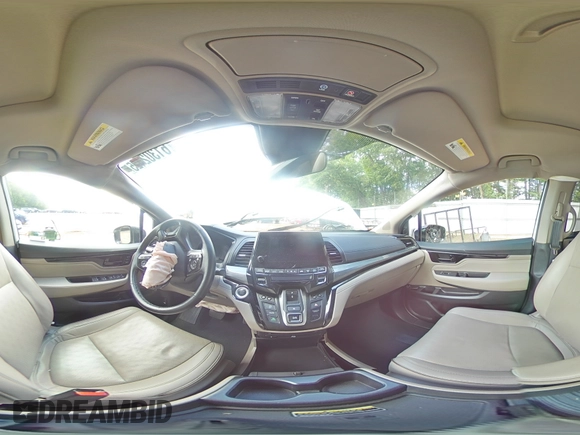 2022 Honda Odyssey Elite with VIN 5FNRL6H94NB006185, listed as a Copart auction lot 61302425 with Not provided miles and Salvage title. Bid and sale history available at DreamBid. Image 15.