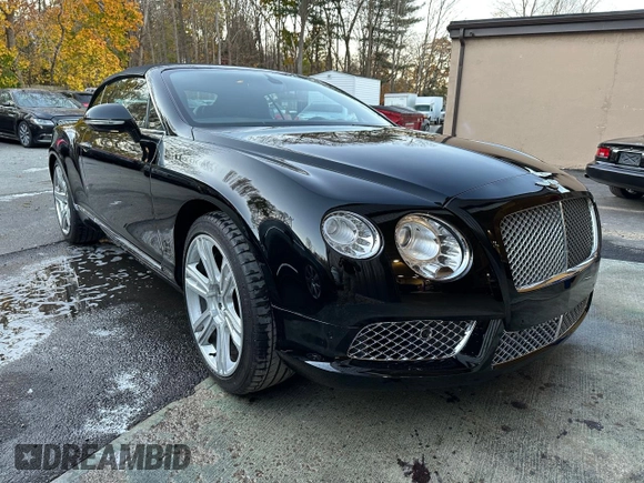 2012 Bentley Continental GT with VIN SCBGR3ZA1CC075068, listed as a Copart auction lot 41995025 with 120,794 mi miles and Clean Title. Bid and sale history available at DreamBid. Image 1.