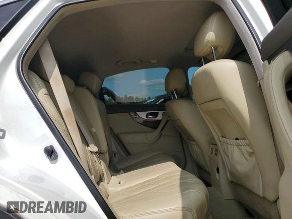 2012 Infiniti FX with VIN JN8AS1MW3CM155176, listed as a Copart auction lot 58963955 with 163,467 mi miles and Clean title. Bid and sale history available at DreamBid. Image 11.