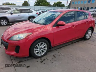 2013 Mazda 3 i Touring with VIN JM1BL1L78D1730057, listed as a Copart auction lot 64315915 with 114,870 mi miles and Salvage title. Bid and sale history available at DreamBid. Image 1.