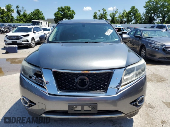 2015 Nissan Pathfinder S with VIN 5N1AR2MN2FC664881, listed as a Copart auction lot 61437605 with 168,119 mi miles and Clean title. Bid and sale history available at DreamBid. Image 5.