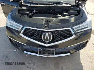 2017 Acura MDX w/Advance Pkg with VIN 5FRYD4H82HB009125, listed as a Copart auction lot 82146864 with 47,021 mi miles and Salvage Title. Bid and sale history available at carsss.com. Image 13.