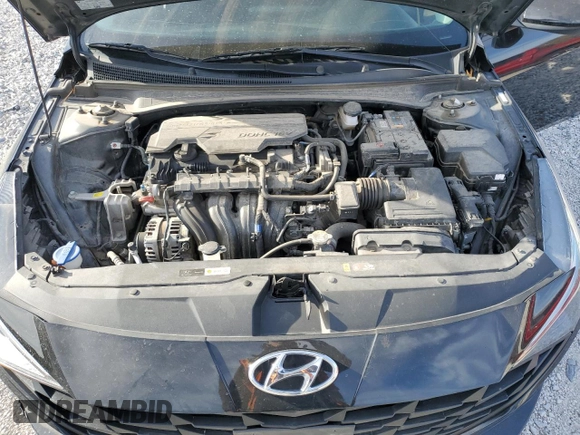 2023 Hyundai Elantra SE with VIN KMHLL4AG4PU454256, listed as a Copart auction lot 48863265 with 49,552 mi miles and Salvage title. Bid and sale history available at DreamBid. Image 13.