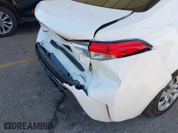 2020 Toyota Corolla LE with VIN JTDEPRAE6LJ099244, listed as a IAAI auction lot 41818840 with 80,429 mi miles and . Bid and sale history available at DreamBid. Image 17.