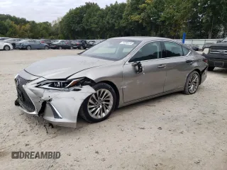 2021 Lexus ES 300h Luxury with VIN 58AEA1C10MU006039, listed as a Copart auction lot 74266414 with 62,203 mi miles and Salvage title. Bid and sale history available at DreamBid. Image 1.