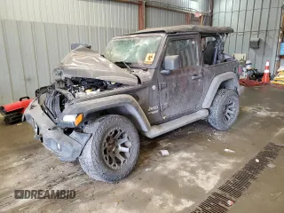 2018 Jeep Wrangler Sport с VIN 1C4GJXAN8JW287133, выставлен на аукционе Copart как лот 46994575 с пробегом Не указан миль и Чистый • Clean title. История ставок и продаж доступна на DreamBid. Изображение 1.