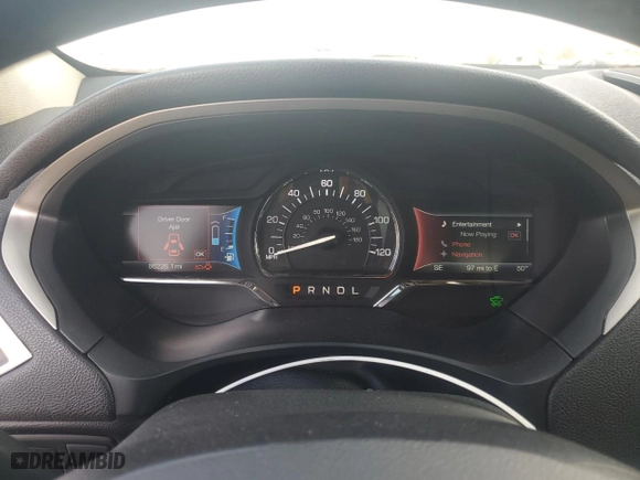 2016 Lincoln MKZ Hybrid with VIN 3LN6L2LU4GR626068, listed as a Copart auction lot 48518675 with 86,226 mi miles and Salvage Title. Bid and sale history available at carsss.com. Image 9.