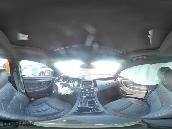 2015 Ford Taurus SHO with VIN 1FAHP2KT4FG116762, listed as a Copart auction lot 47661795 with 124940 miles and Salvage Title. Bid and sale history available at carsss.com. Image 15.