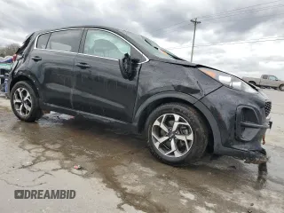 2020 Kia Sportage LX with VIN KNDPM3ACXL7643982, listed as a Copart auction lot 49917395 with 98,503 mi miles and Salvage Title. Bid and sale history available at DreamBid. Image 4.