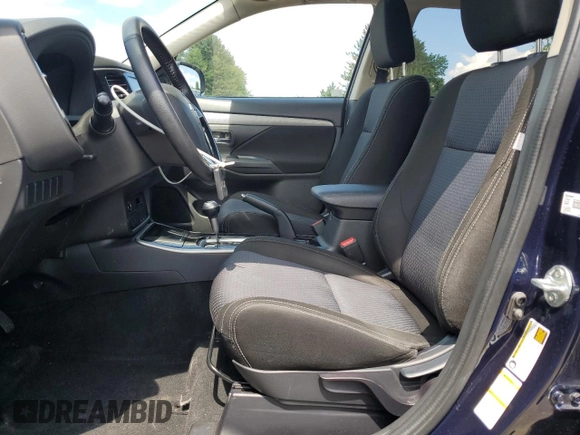 2018 Mitsubishi Outlander SE with VIN JA4AD3A34JZ013831, listed as a Copart auction lot 56292555 with 45,454 mi miles and Salvage title. Bid and sale history available at DreamBid. Image 7.