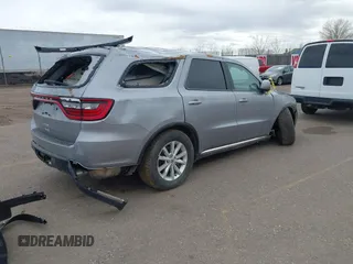 2020 Dodge Durango Pursuit with VIN 1C4SDJFT6LC381571, listed as a IAAI auction lot 41717398 with 96,063 mi miles and . Bid and sale history available at DreamBid. Image 4.