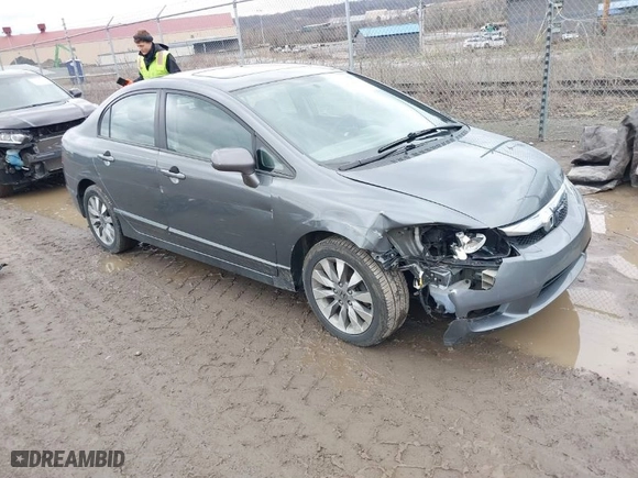 2010 Honda Civic Sdn EX with VIN 19XFA1F8XAE087229, listed as a IAAI auction lot 41917765 with 149,705 mi miles. Bid and sale history available at carsss.com. Image 1.