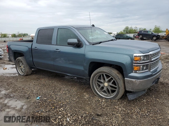 2014 Chevrolet Silverado 1500 LT with VIN 3GCPCREC9EG300250, listed as a Copart auction lot 50165045 with 169,806 mi miles and Salvage Title. Bid and sale history available at DreamBid. Image 4.