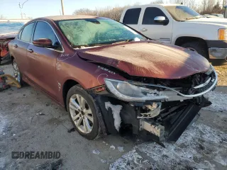 2016 Chrysler 200 C with VIN 1C3CCCCB8GN119807, listed as a Copart auction lot 87462224 with 59,319 mi miles and Salvage Title. Bid and sale history available at DreamBid. Image 4.