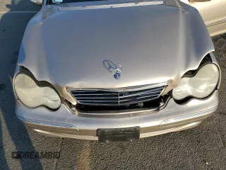 2003 Mercedes-Benz C 230 Kompressor with VIN WDBRF40JX3F395861, listed as a Copart auction lot 81585234 with 83,544 mi miles and Salvage Title. Bid and sale history available at DreamBid. Image 12.