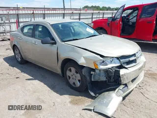 2010 Dodge Avenger SXT with VIN 1B3CC4FB0AN150202, listed as a IAAI auction lot 42027941 with 118,136 mi miles and . Bid and sale history available at DreamBid. Image 1.