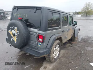 2021 Jeep Wrangler Unlimited Willys с VIN 1C4HJXDN4MW832099, выставлен на аукционе IAAI как лот 41994483 с пробегом 63 172 миль миль и . История ставок и продаж доступна на DreamBid. Изображение 4.