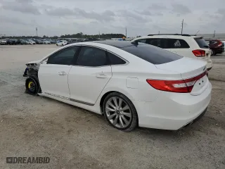 2015 Hyundai Azera Limited with VIN KMHFH4JG1FA483163, listed as a Copart auction lot 73277024 with 122,208 mi miles and Salvage Title. Bid and sale history available at carsss.com. Image 2.