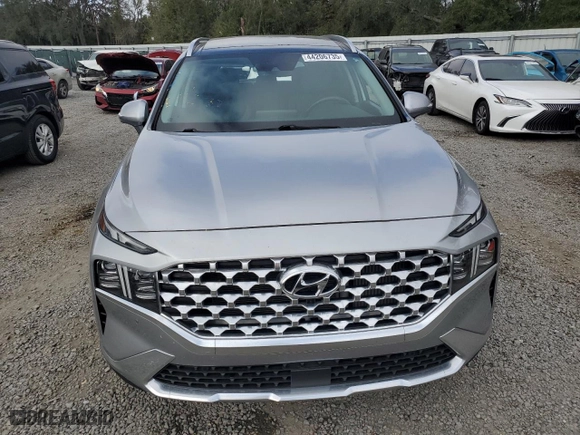 2021 Hyundai Santa Fe Limited with VIN 5NMS44AL5MH334933, listed as a Copart auction lot 44206735 with 34,244 mi miles and Salvage Title. Bid and sale history available at carsss.com. Image 5.