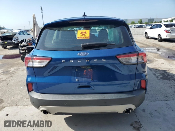 2022 Ford Escape S with VIN 1FMCU0F69NUB18377, listed as a Copart auction lot 51408325 with 52,543 mi miles and Non repairable. Bid and sale history available at DreamBid. Image 6.