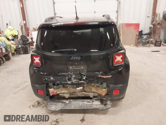 2015 Jeep Renegade Trailhawk with VIN ZACCJBCT7FPB35801, listed as a IAAI auction lot 41991084 with 119,887 mi miles and . Bid and sale history available at DreamBid. Image 16.