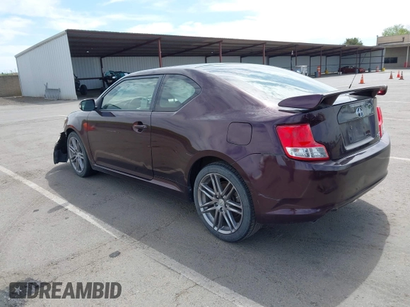 2013 Scion tC with VIN JTKJF5C7XD3064777, listed as a IAAI auction lot 42008710 with 147,808 mi miles. Bid and sale history available at carsss.com. Image 3.