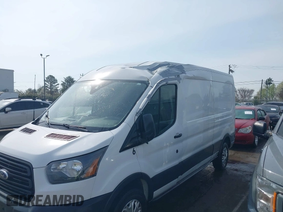 2019 Ford Transit with VIN 1FTYR2CM0KKA87201, listed as a IAAI auction lot 41741165 with 81,635 mi miles. Bid and sale history available at carsss.com. Image 6.