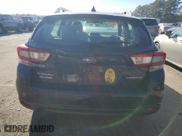 2019 Subaru Impreza Premium with VIN 4S3GTAD63K3742050, listed as a Copart auction lot 47141815 with Not Provided miles and Salvage Title. Bid and sale history available at DreamBid. Image 6.