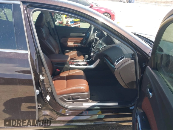 2015 Acura TLX z VIN 19UUB1F31FA018109, wystawiony jako IAAI lot #42045022 z przebiegiem 50 830 mil mil oraz . Historia ofert i sprzedaży dostępna na DreamBid. Obrazek 5.