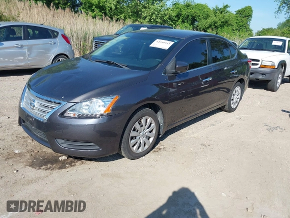2013 Nissan Sentra FE+ S with VIN 3N1AB7AP1DL742969, listed as a IAAI auction lot 42249953 with 122,512 mi miles and . Bid and sale history available at DreamBid. Image 2.