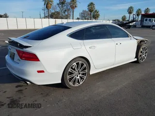 2013 Audi A7 Prestige with VIN WAU3GAFC0DN090191, listed as a IAAI auction lot 41209982 with 138,578 mi miles and . Bid and sale history available at DreamBid. Image 4.