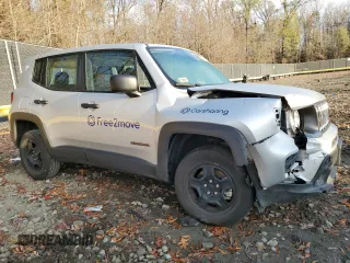 2021 Jeep Renegade Upland z VIN ZACNJDAB1MPN21350, wystawiony jako Copart lot #81056694 z przebiegiem 10 355 mil mil oraz Szkoda całkowita • Salvage title. Historia ofert i sprzedaży dostępna na DreamBid. Obrazek 4.
