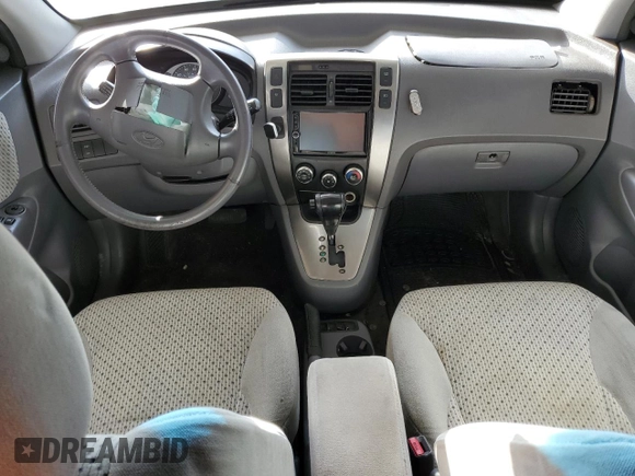 2005 Hyundai Tucson GLS with VIN KM8JN12D85U062222, listed as a Copart auction lot 77317334 with 192,758 mi miles and Salvage Title. Bid and sale history available at carsss.com. Image 8.