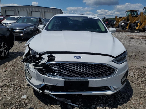 2019 Ford Fusion Hybrid Titanium with VIN 3FA6P0RU9KR181376, listed as a Copart auction lot 62761304 with 117,109 mi miles and Salvage Title. Bid and sale history available at carsss.com. Image 5.