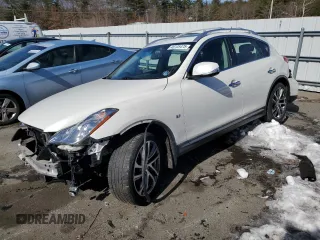 2016 Infiniti QX50 with VIN JN1BJ0RR0GM268513, listed as a Copart auction lot 46135475 with 66,469 mi miles and Salvage Title. Bid and sale history available at carsss.com. Image 1.