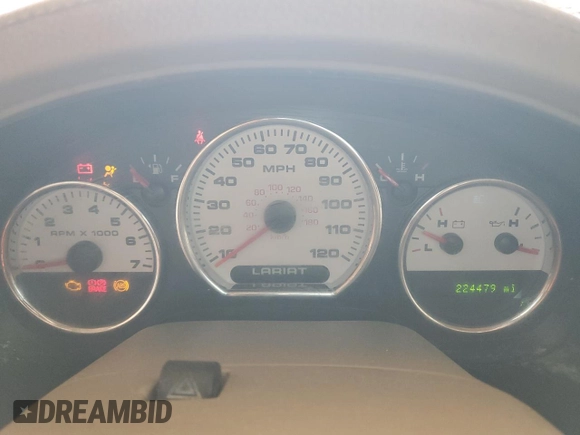 2006 Ford F-150 XL with VIN 1FTPX12V56FB78369, listed as a Copart auction lot 56355365 with 224,479 mi miles and Salvage title. Bid and sale history available at DreamBid. Image 9.