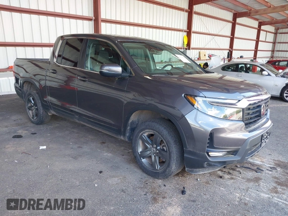 2023 Honda Ridgeline RTL с VIN 5FPYK3F52PB046921, выставлен на аукционе IAAI как лот 42389336 с пробегом 20 858 миль миль и . История ставок и продаж доступна на DreamBid. Изображение 1.