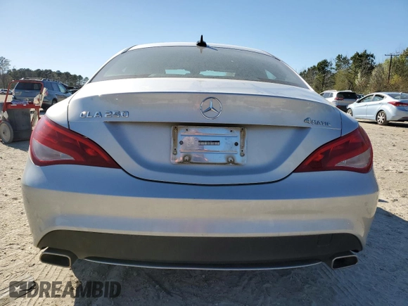 2015 Mercedes-Benz CLA 250 with VIN WDDSJ4GB8FN243447, listed as a Copart auction lot 45733904 with 124,235 mi miles and . Bid and sale history available at DreamBid. Image 6.