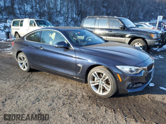 2016 BMW 4 Series 435i xDrive с VIN WBA3R5C50GK373896, выставлен на аукционе Copart как лот 41763975 с пробегом 43 480 миль миль и Списание • Salvage title. История ставок и продаж доступна на DreamBid. Изображение 4.