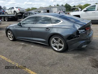 2022 Audi A5 Sportback S line Premium with VIN WAUDACF57NA029920, listed as a Copart auction lot 50598924 with 30,345 mi miles and Salvage Title. Bid and sale history available at carsss.com. Image 2.