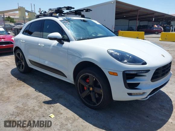 2018 Porsche Macan GTS with VIN WP1AG2A5XJLB63453, listed as a IAAI auction lot 42583686 with 65,412 mi miles and . Bid and sale history available at DreamBid. Image 1.