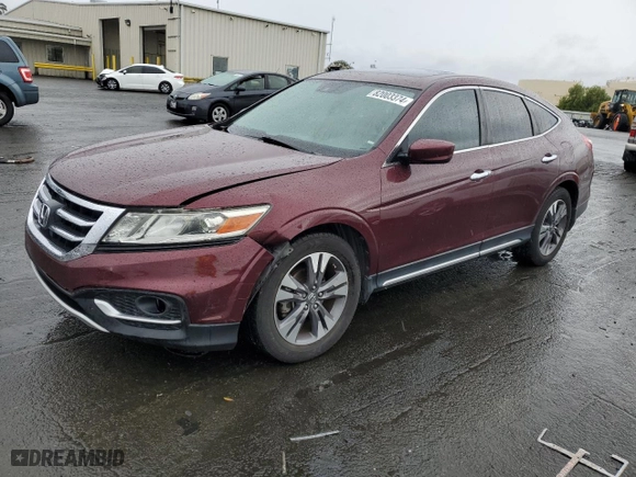 2015 Honda Crosstour EX-L with VIN 5J6TF1H54FL002028, listed as a Copart auction lot 82003374 with NaN miles and Salvage Title. Bid and sale history available at carsss.com. Image 1.