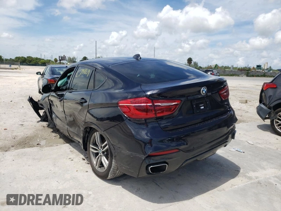 2019 BMW X6 sDrive35i with VIN 5UXKU0C55K0S97501, listed as a Copart auction lot 51173272 with 29,869 mi miles. Bid and sale history available at carsss.com. Image 3.