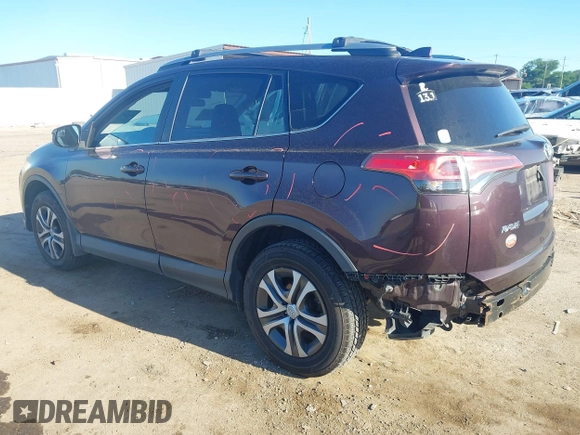 2017 Toyota RAV4 LE with VIN 2T3BFREV9HW589184, listed as a IAAI auction lot 42225338 with 133,943 mi miles and . Bid and sale history available at DreamBid. Image 3.
