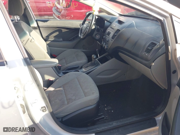 2016 Kia Forte LX with VIN KNAFK4A67G5555214, listed as a IAAI auction lot 41716203 with 148,207 mi miles. Bid and sale history available at carsss.com. Image 5.