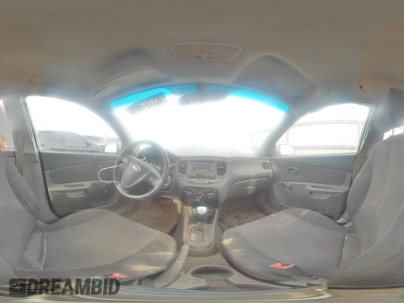 2007 Kia Rio LX with VIN KNADE123276224715, listed as a Copart auction lot 43191905 with 0 mi miles and Salvage Title. Bid and sale history available at carsss.com. Image 13.