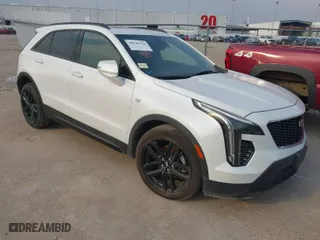 2019 Cadillac XT4 FWD Sport with VIN 1GYFZER45KF224300, listed as a IAAI auction lot 40949318 with 57,705 mi miles. Bid and sale history available at carsss.com. Image 1.