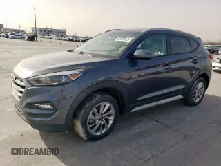 2018 Hyundai Tucson SEL with VIN KM8J3CA4XJU741759, listed as a Copart auction lot 48759825 with 82,679 mi miles and Salvage Title. Bid and sale history available at carsss.com. Image 1.