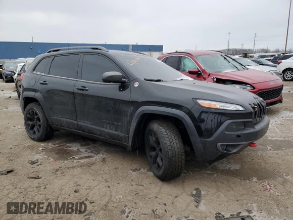 2017 Jeep Cherokee Trailhawk L Plus with VIN 1C4PJMBB6HW513361, listed as a Copart auction lot 45156605 with 72,006 mi miles and Clean Title. Bid and sale history available at carsss.com. Image 4.