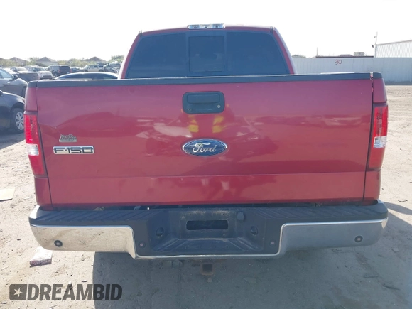 2008 Ford F-150 XLT with VIN 1FTPW12V08FB07442, listed as a IAAI auction lot 41783700 with 194,733 mi miles. Bid and sale history available at carsss.com. Image 16.